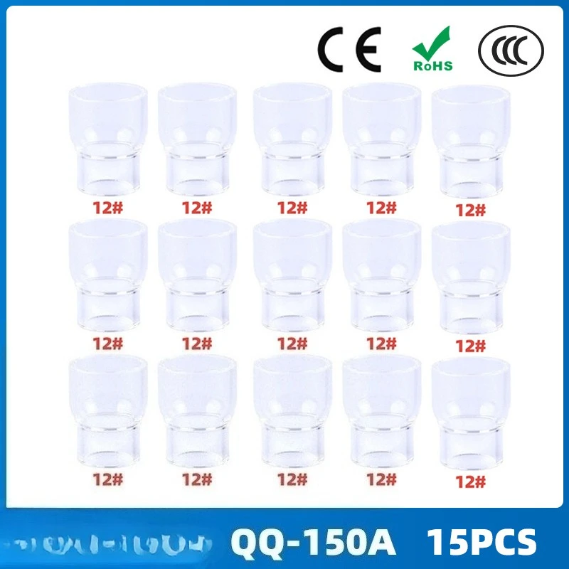 argon-arc-welding-accessories-qq150a-welding-gun-transparent-ceramic-nozzle-12-high-temperature-resistant-quartz-cup-15pcs