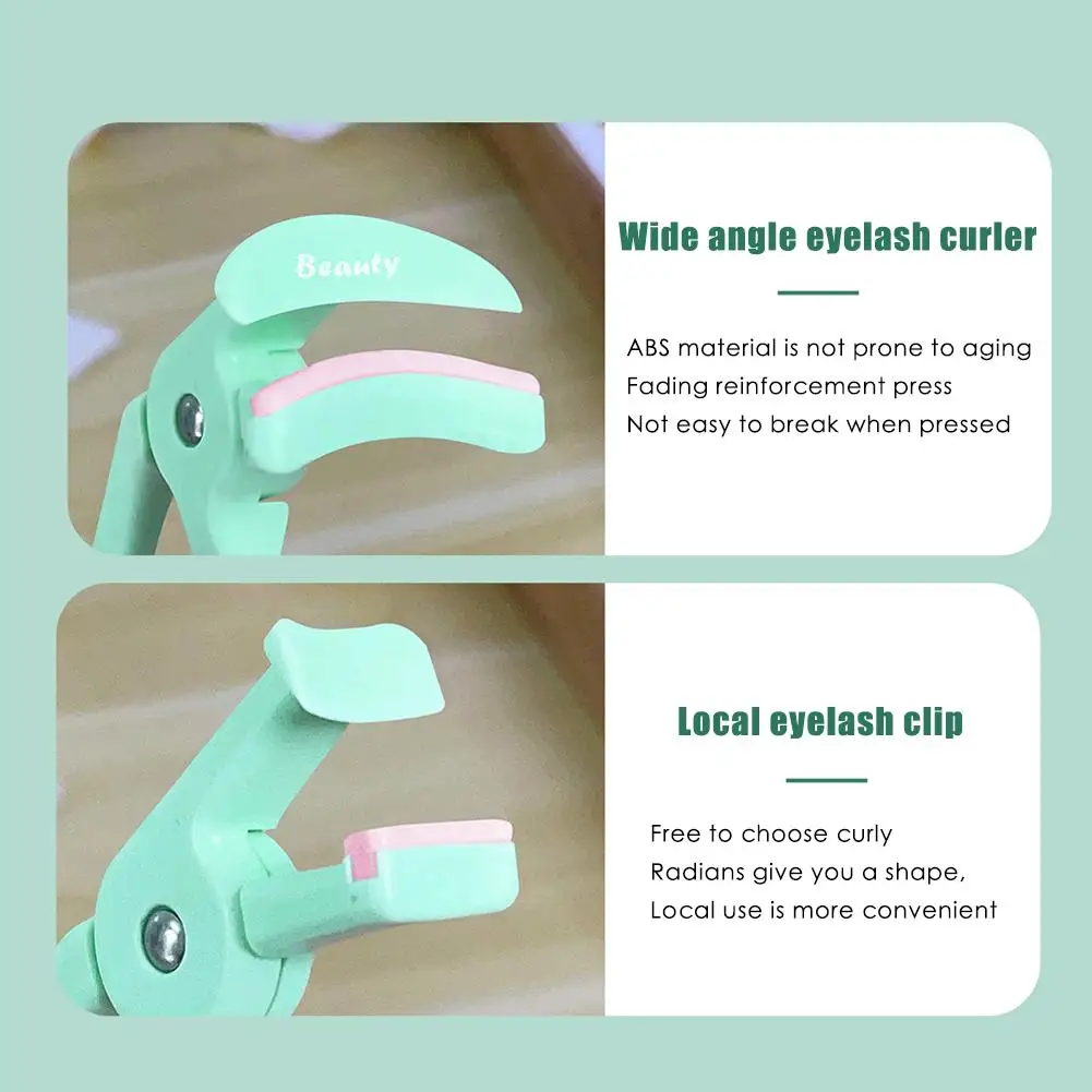 Mini recourbe-cils Portable, léger, Durable, outil de bouclage doux pour un ciel précis, boucles hautes, outil de maquillage idéal pour les yeux pour femmes