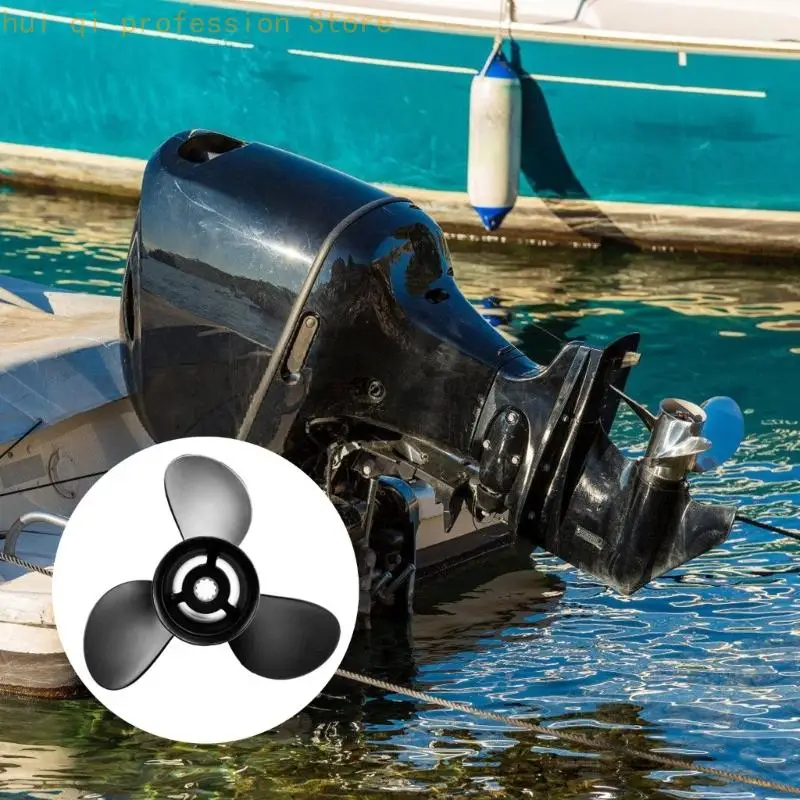 Aluminium-Marinepropeller 9,9 x 13 Außenbord-Ersatzteil H8WE – Detail 4