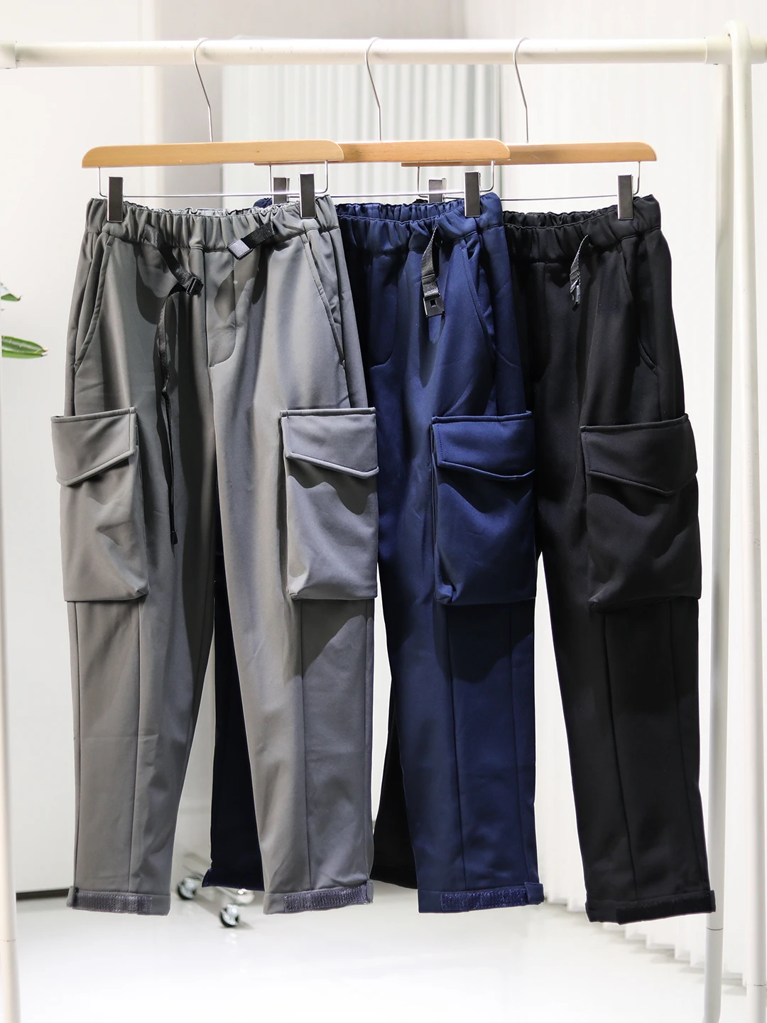 

Утепленные флисовые рабочие брюки мужские осенне-зимние повседневные спортивные штаны из полиэстера, теплые, прямого кроя, городской уличный стиль