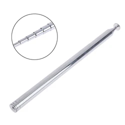 1PC 140 cm 10 Section Telescopic Antenna FM AM Aadio