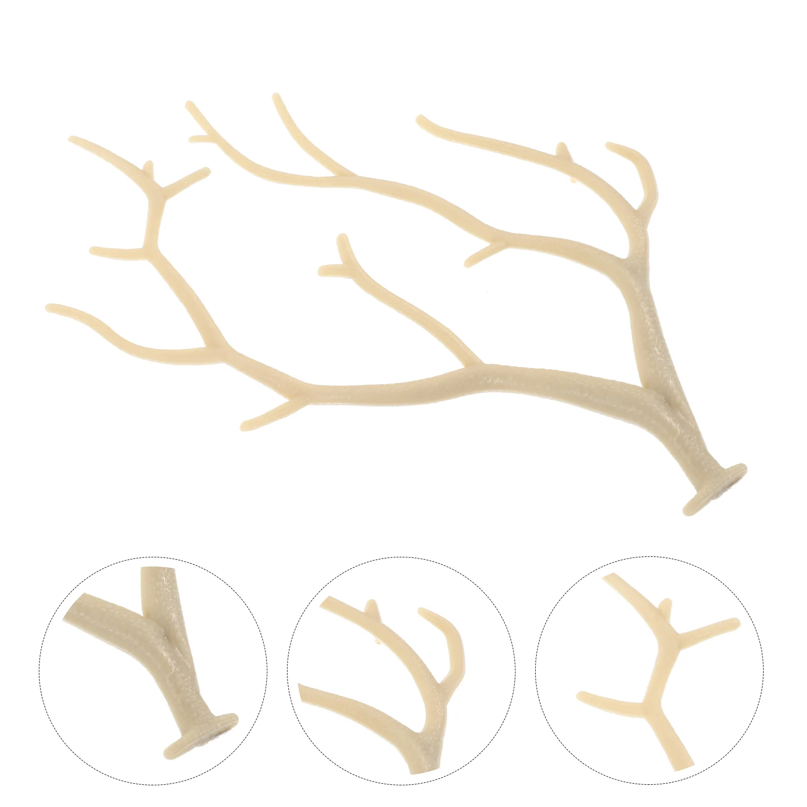 

10 Pcs Fall Outdoor Decor Artificial Antler Branches Decors Tree Dry DIY Twigs Plastic Shaped Vase Filling