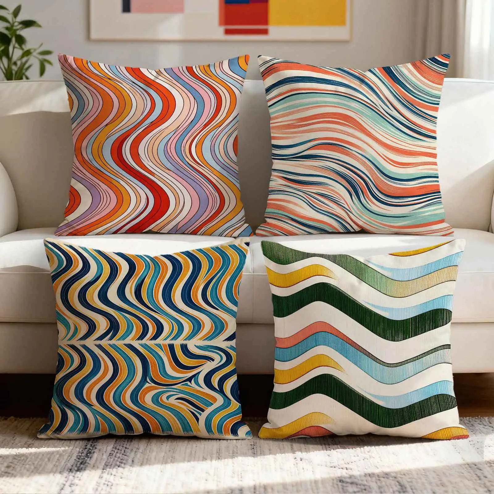 4 Fundas CojíN Bohe…