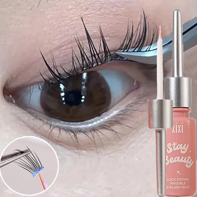 Wasserdichter Wimpern verlängerung kleber dauerhafte Pfropf wimpern schwarzer weißer Kleber schnell trocknender Kleber ohne reizende Make-up-Werkzeuge