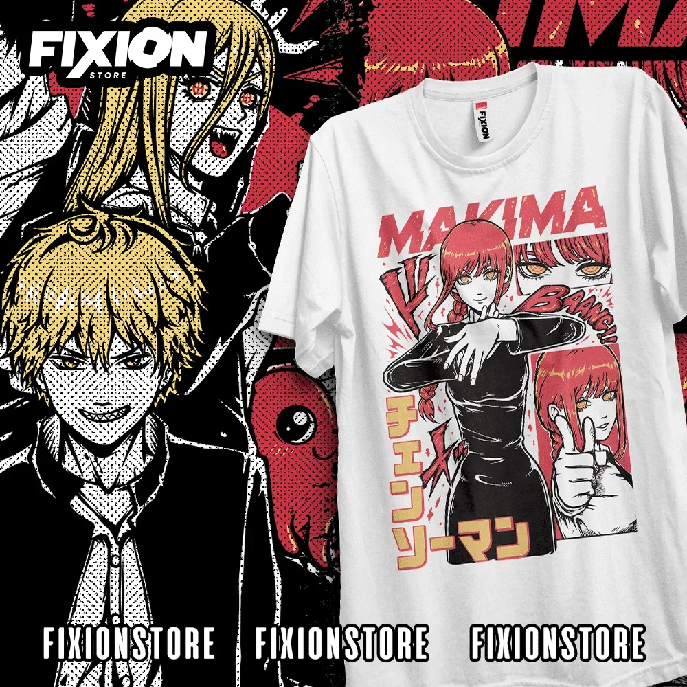 T-shirt For Anime ChainsawMan – Especial Octubre #1 (negro) Mange Tee