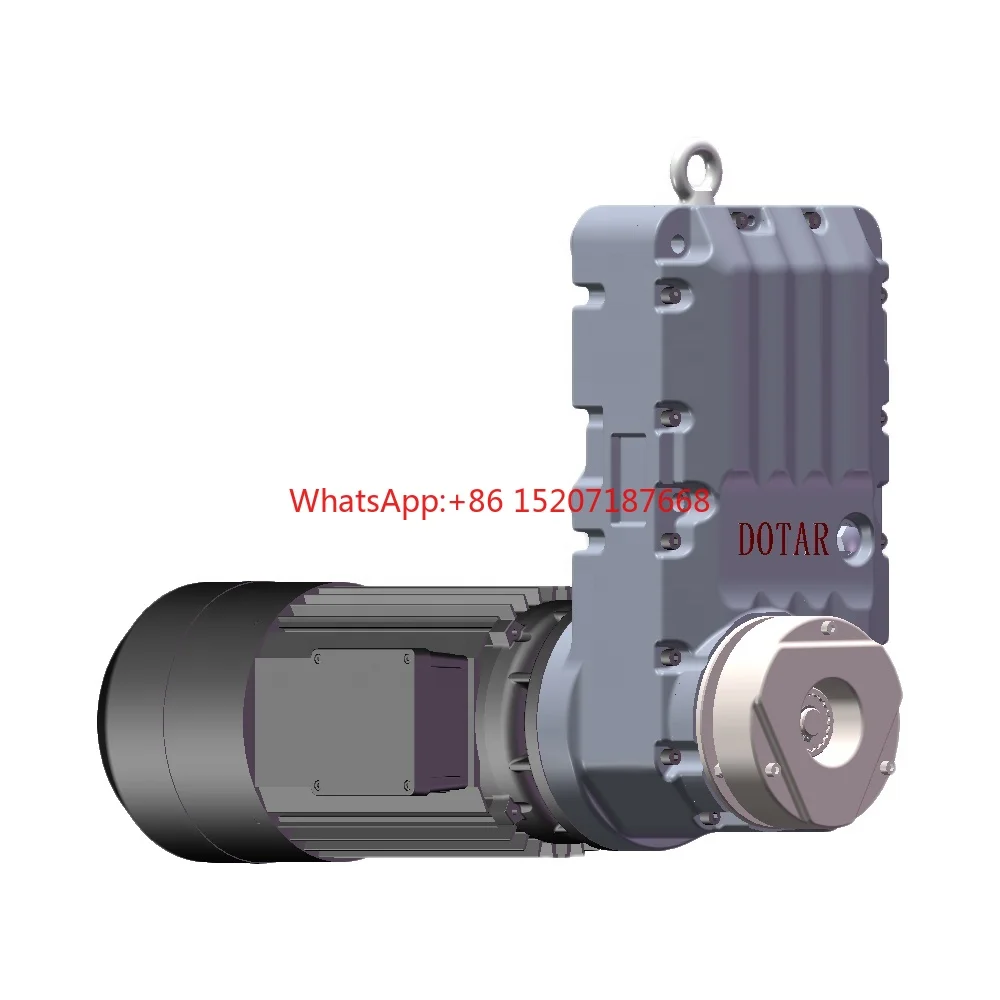 

DTQ series double brake variable frequency hoist lifting motor european hoist reducer cast iron geared motor