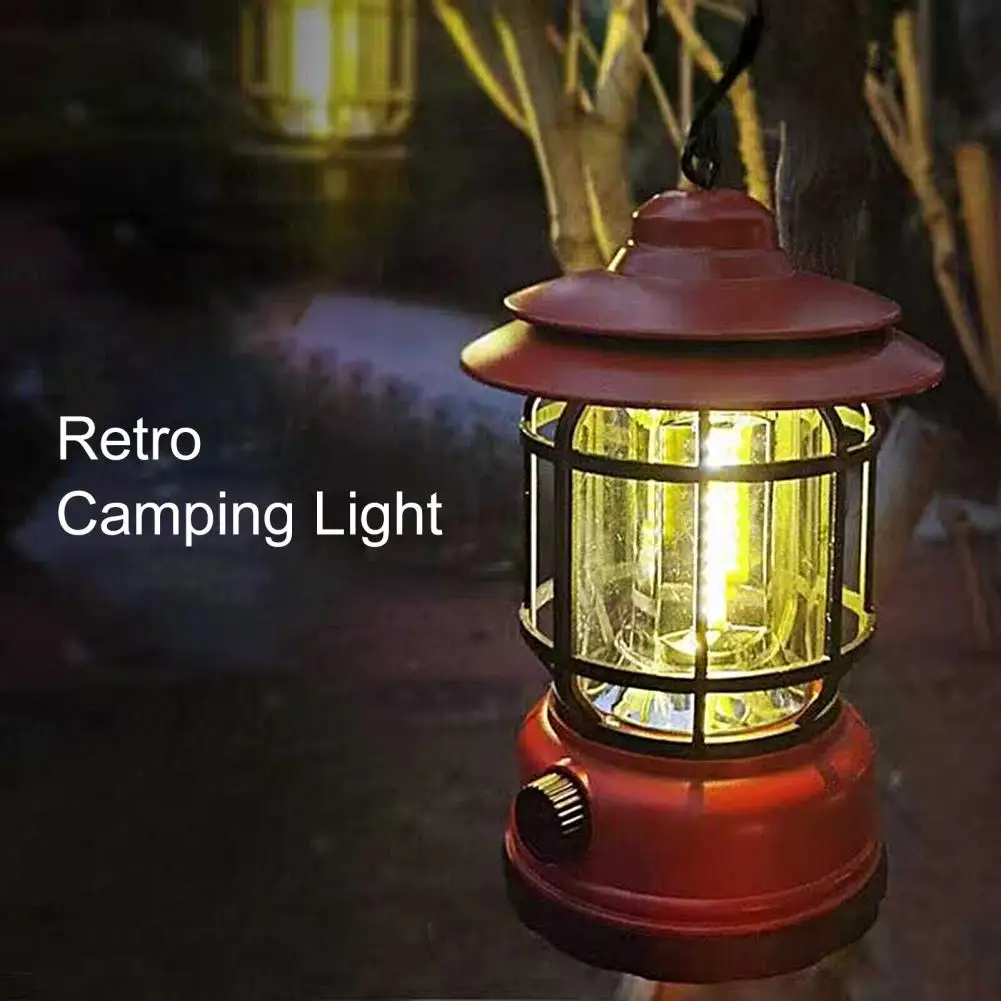 Practical Camping Lantern  Rechargeable Uniform Light Emergency Light  Extremely Bright Camping Lantern Lamp