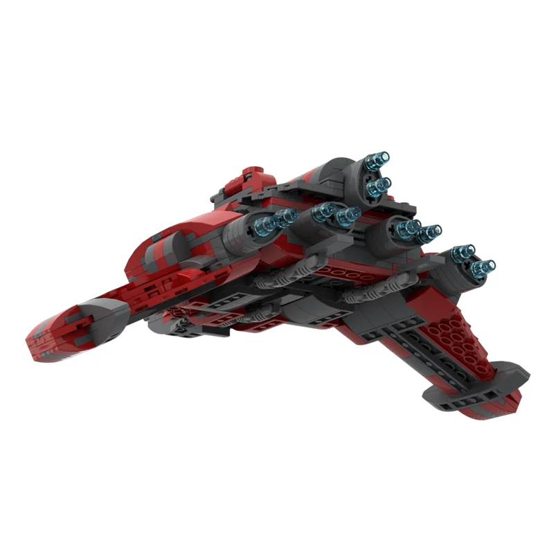 مجموعة بناء طائرة حربية G-9Patrol-Interceptor مكونة من 503 قطعة، تصميم إبداعي للأطفال، هدية شعبية للعطلات