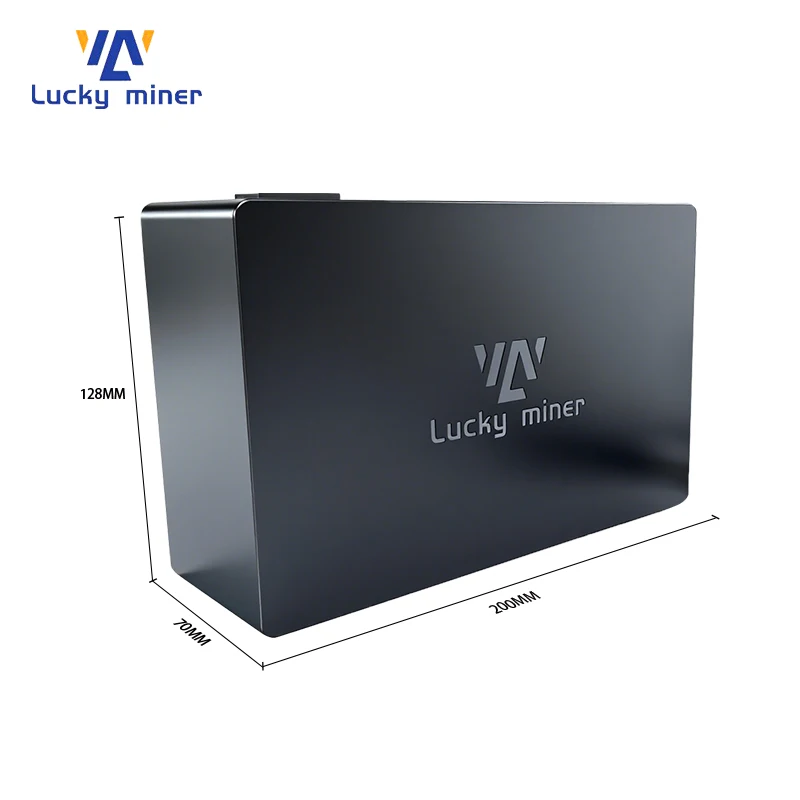Новый Lucky Miner LV08 4,2TH/s Asic Chip Silent Bitcoin Solo Mini Miner Поддержка SHA256 BTC BCH BSV DGB монеты