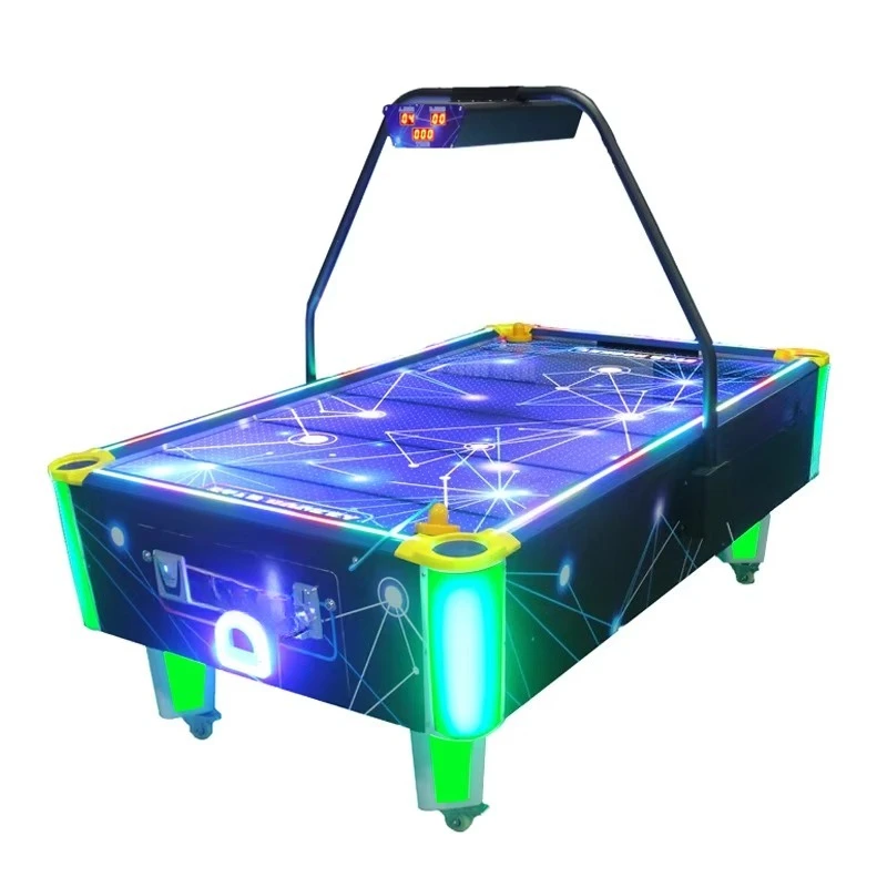 Air Hockey Table 2 Player CE Certified Coin Operated 110/220V Electronic Score Home Play Indoor Arcade Customized
