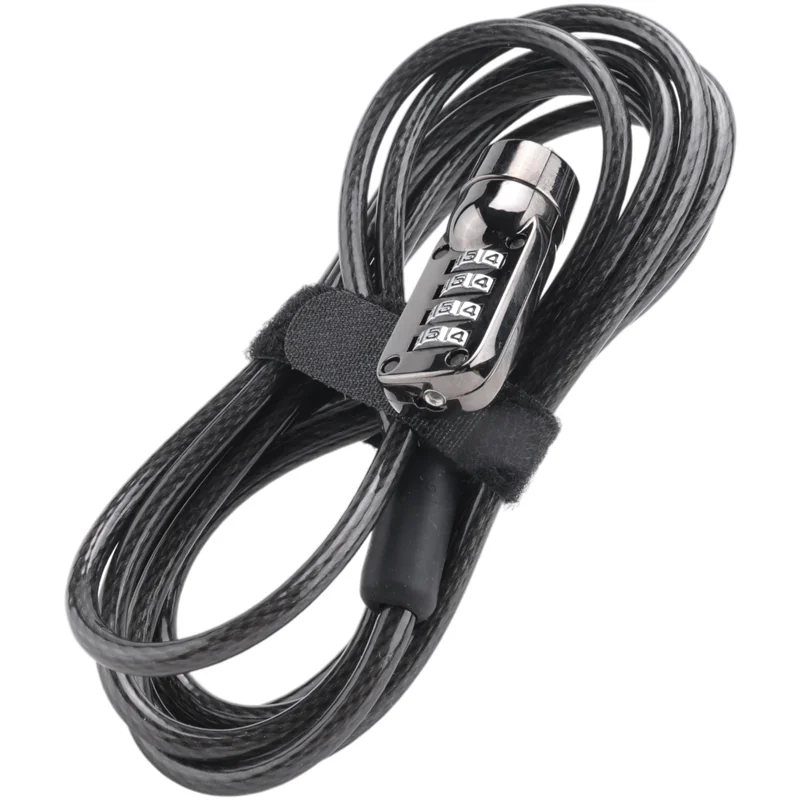 Blocco cavo per notebook portatile con combinazione antifurto di sicurezza A10R Blocco password a 4 cifre