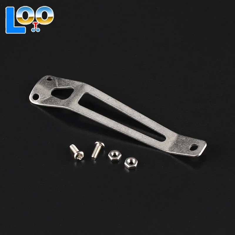 1 قطعة مصباح يدوي معدني عقد كليب الحديد كليب مصباح يدوي كليب العالمي كليب ، مناسبة ل S2 / S2 + / M1 / C8