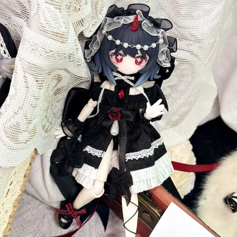 In Magazzino 100% Genuino 1/12 Bjd Meki Cuore Di Creazione Cieco Scatola Comune Mobile Action Giocattoli Figura Fai Da Te Ragazza Di Compleanno Ragazza ornamento