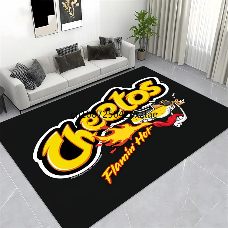 

C-heetos Logo Logo Large Carpet,Living Room Bedroom Sofa Area Rug,Floormats,bath Mat,poaymat