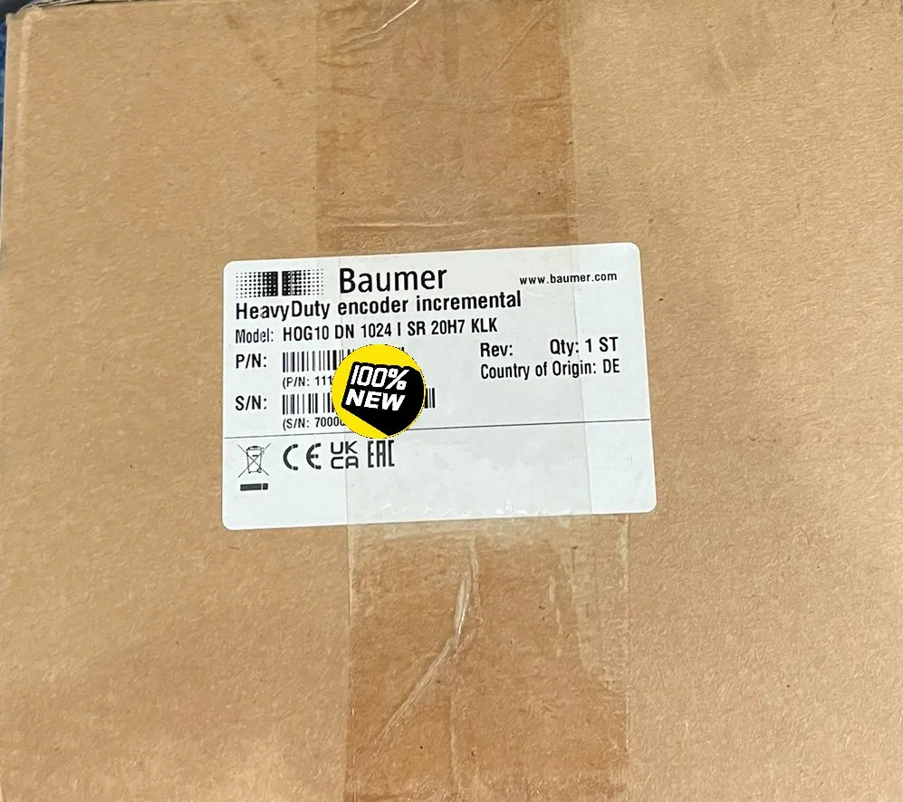 Baumer Encoder, Original Genuine HOG10 DN 102