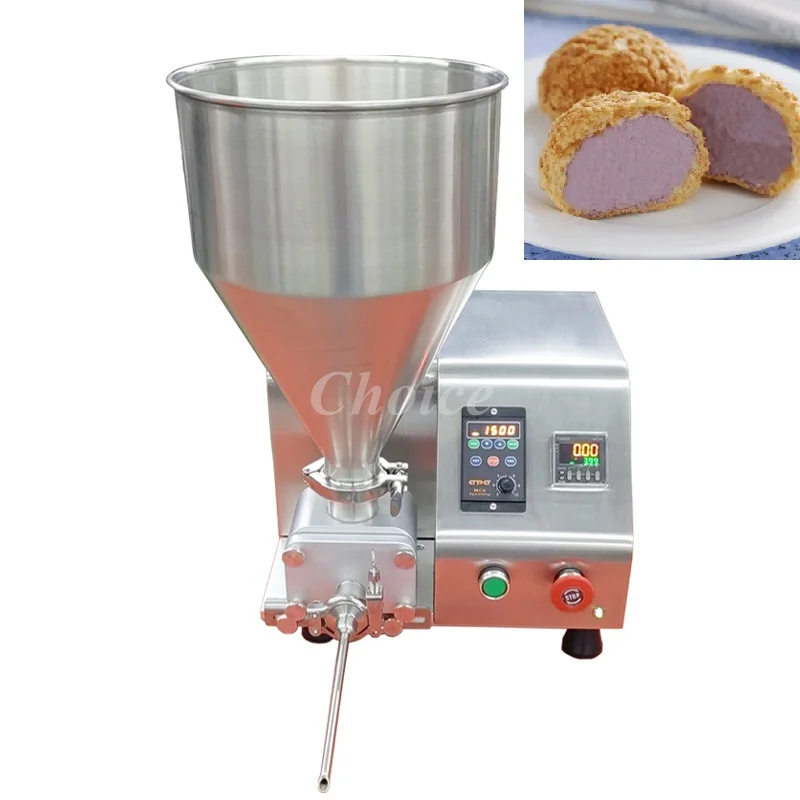 Automatic Donut Jam Injection Machine Bream Cream Injector Cup Cake Filler Machine Churros Cream Filling Machine