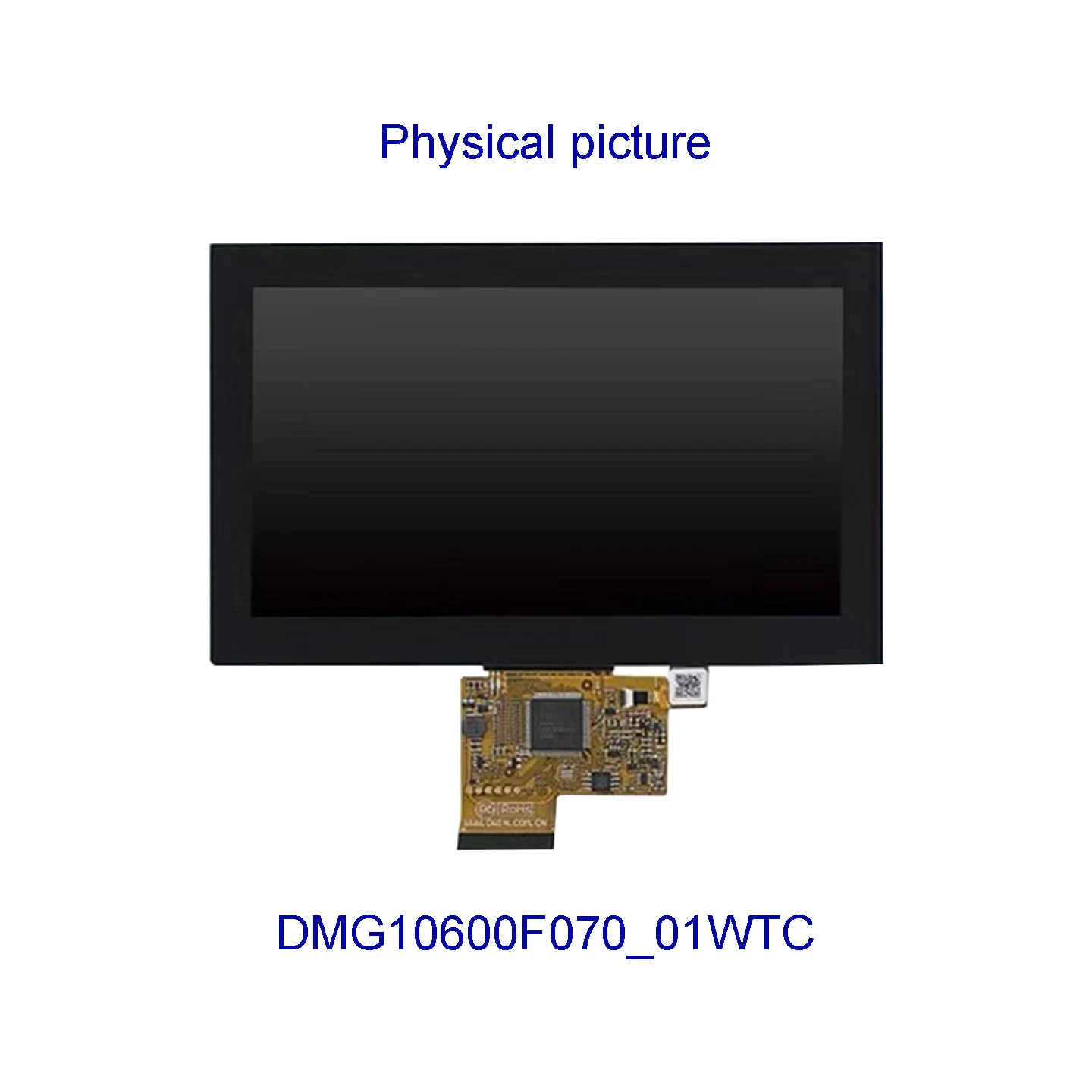 DMG10600F070_01WN WTC WTCZ01 WTCZ02 7 inch Smart TFT 1024*600  COF ultra-thin intelligent serial port screen