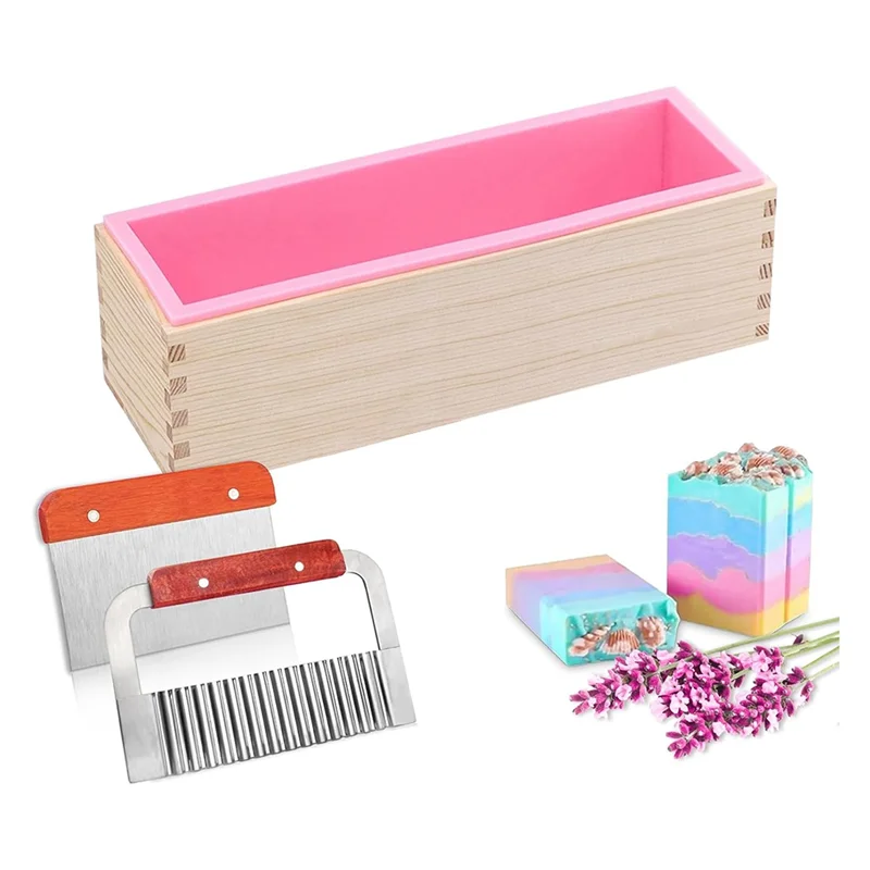 Soap Making Supplies Flexible Rectangular Bread Mold For Soap Making 47 Oz A 1Set