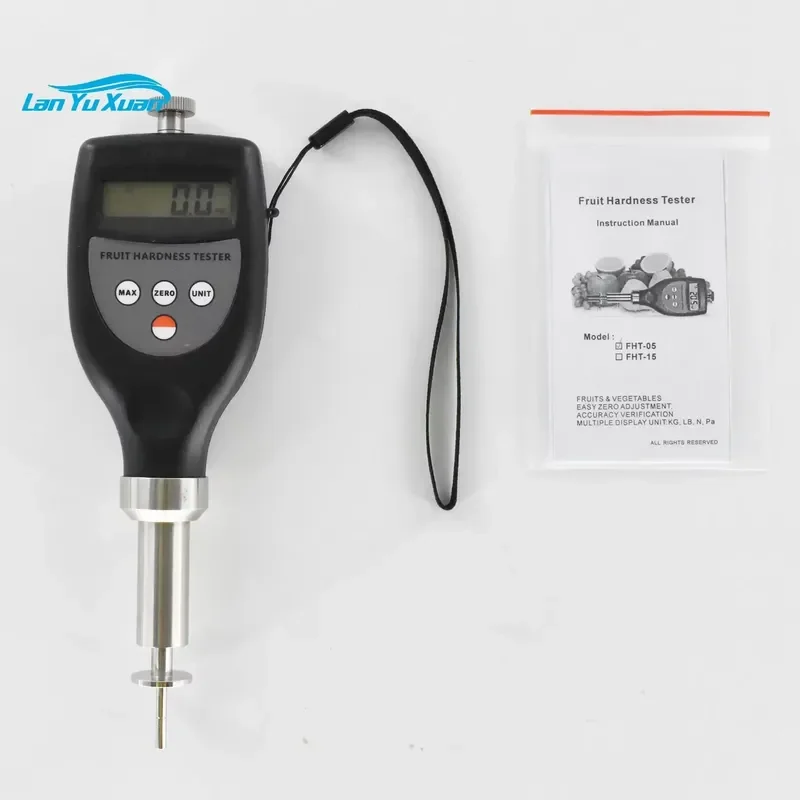 Brand For Fruit Hardness Tester FHT-05 Strawberry, Cherry, Grape, Berry, Banana, Pear, handheld hardness meter