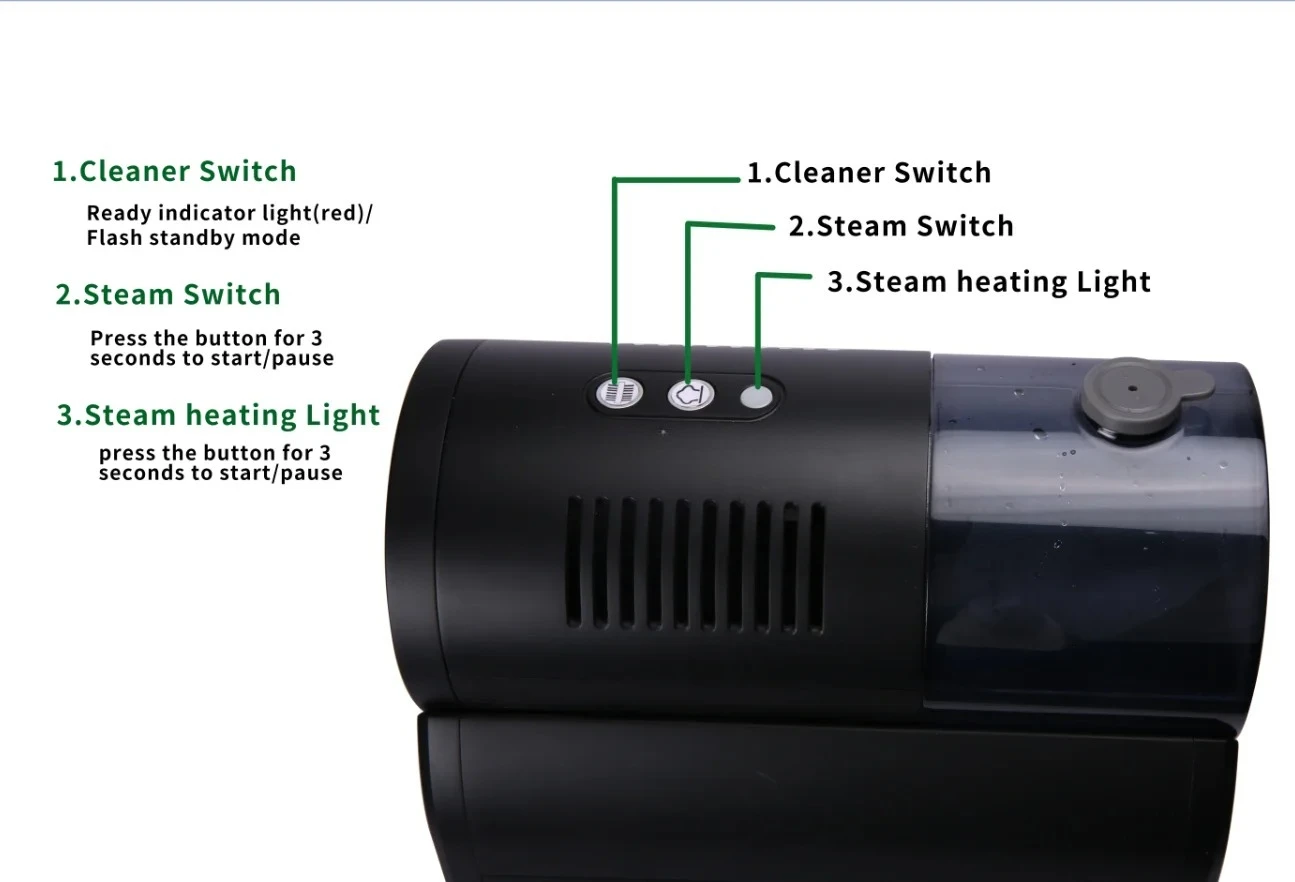 New Project Design Salon Barber Electric Hair Round Brush Cleaner Steamer Belt Portable Professional Cleaning Brush