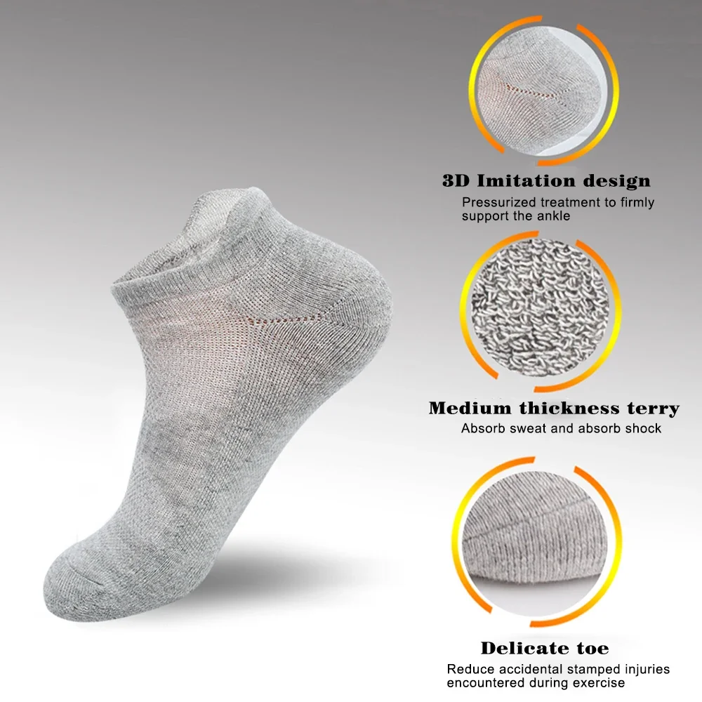 Coolmax-Chaussettes de sport en coton peigné pour hommes et femmes, respirantes, pour le cyclisme, le basket-ball, la course à pied, le fitness, le