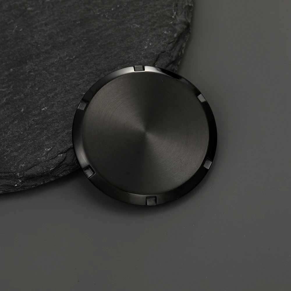 Mod Black Stainless Steel Watch Back Cover Fit For SKX6105 SKX007 SKX009 NH35 NH36 Movement