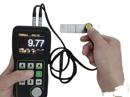 TG-5100D Real Time A Scan And B Scan Through Coating Ultrasonic Thickness Gauge