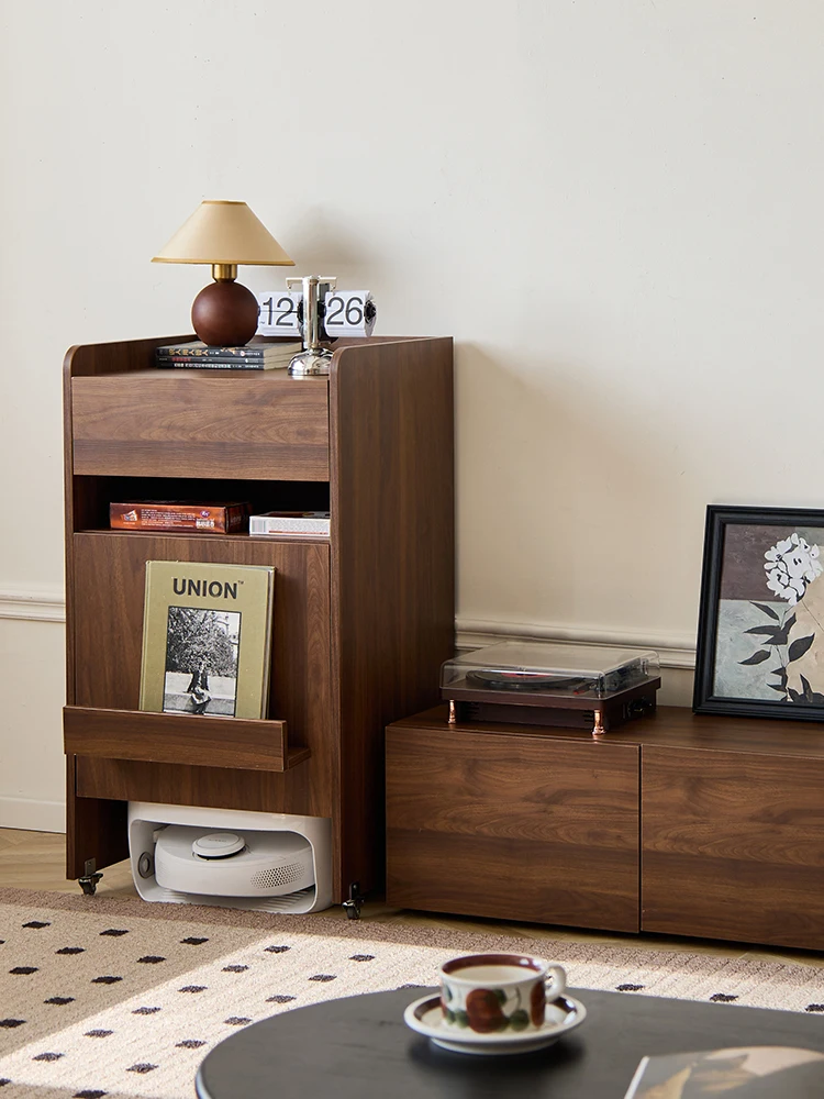 

Sweeping robot, shelf, living room, sofa side, trolley, multi-layer floor cabinet, bedside table
