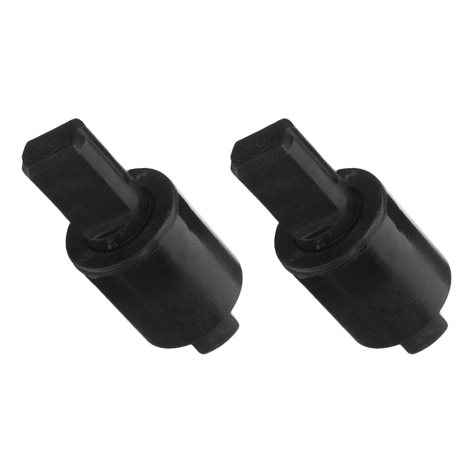 2Pcs Smart Toilet Seat Buffer Set Soft Close Damper Replacement Noise Dampening Cushioning Toilet Seat Hinges Quiet Bathroom