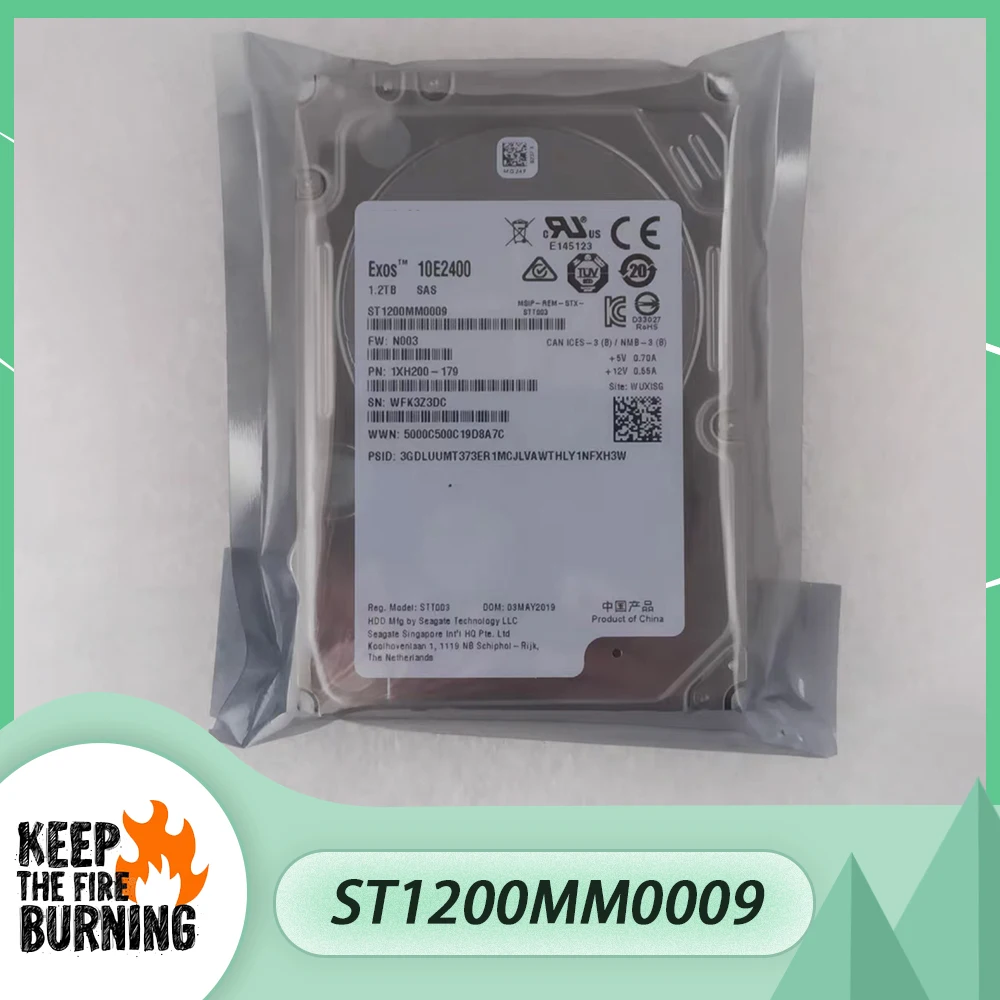 For Inspur ST1200MM0009 1.2T 10K 2.5'' 12GB SAS 1.2TB HDD Server Hard Drive