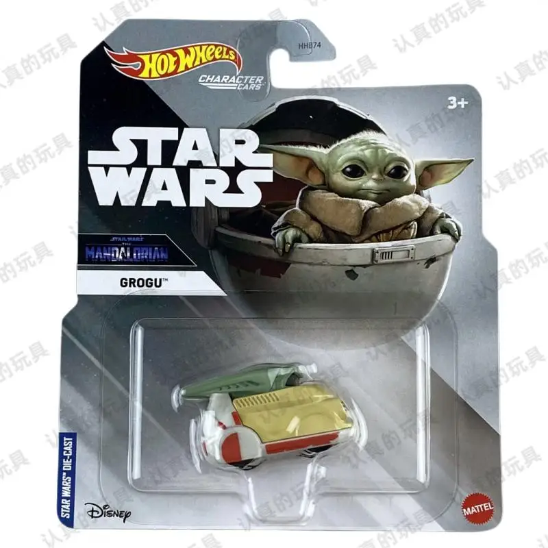 HOT WHEELS 1:64 HHB74 R2-D2 CAPITAN REX BO KATAN GROGU WRECKER FENNEC SHAND BOBA FETT DARK TROOPER pressofuso modello di auto in lega