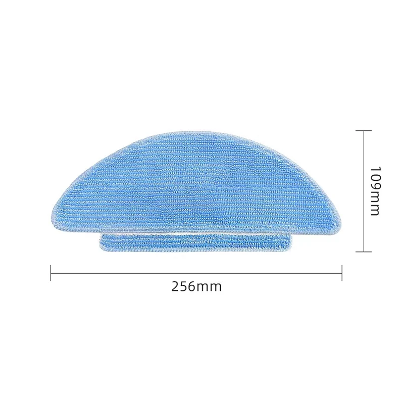 Mop cloth compatible with iLife T10S Tikom L9000 L8000 Airzeen Q6 SE Laresar L6 nex SL60D SG60 SL61 Robot Vacuum Cleaner