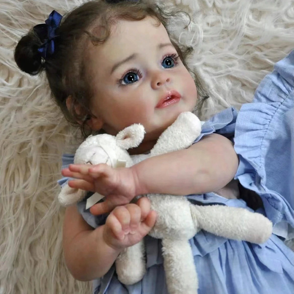 

Reborn Baby Dolls – 22 Inch Real Baby Dolls That Look Real, Full Body Vinyl Girl Doll in Outfit with Accessories, Gift for Girls Ages 3+, Pretend Play & Collectors