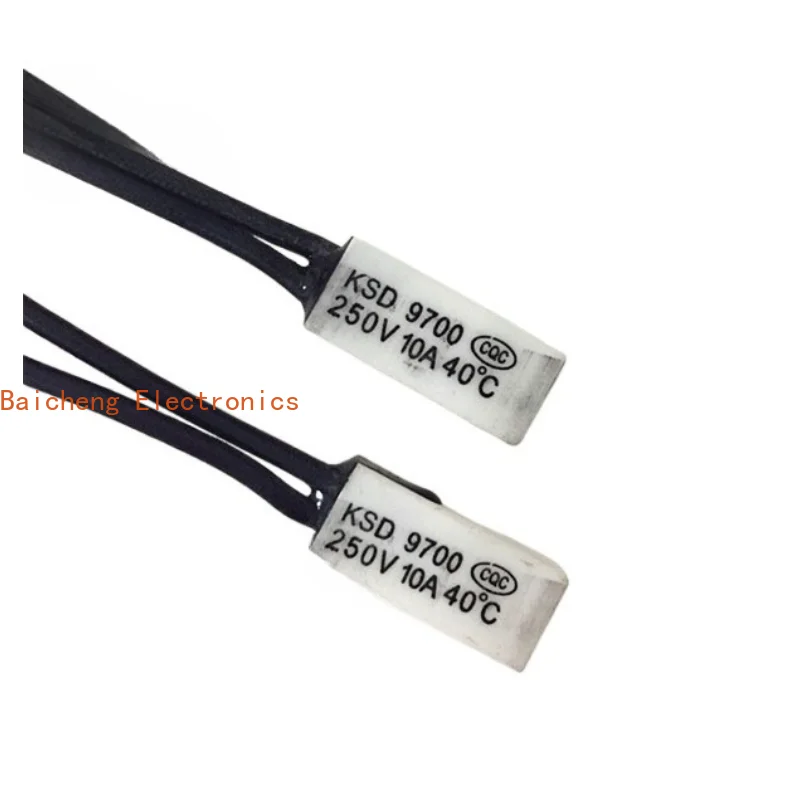 10PCS KSD9700 imported ceramic shell normally open/normally closed 70 degree temperature controller temperature relay switch