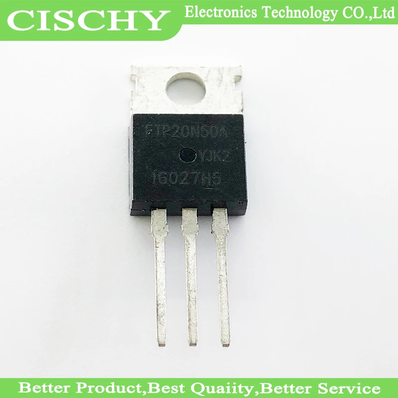 10pcs/lot FTP20N50A FTP20N50 20N50 TO-220 20A 500V