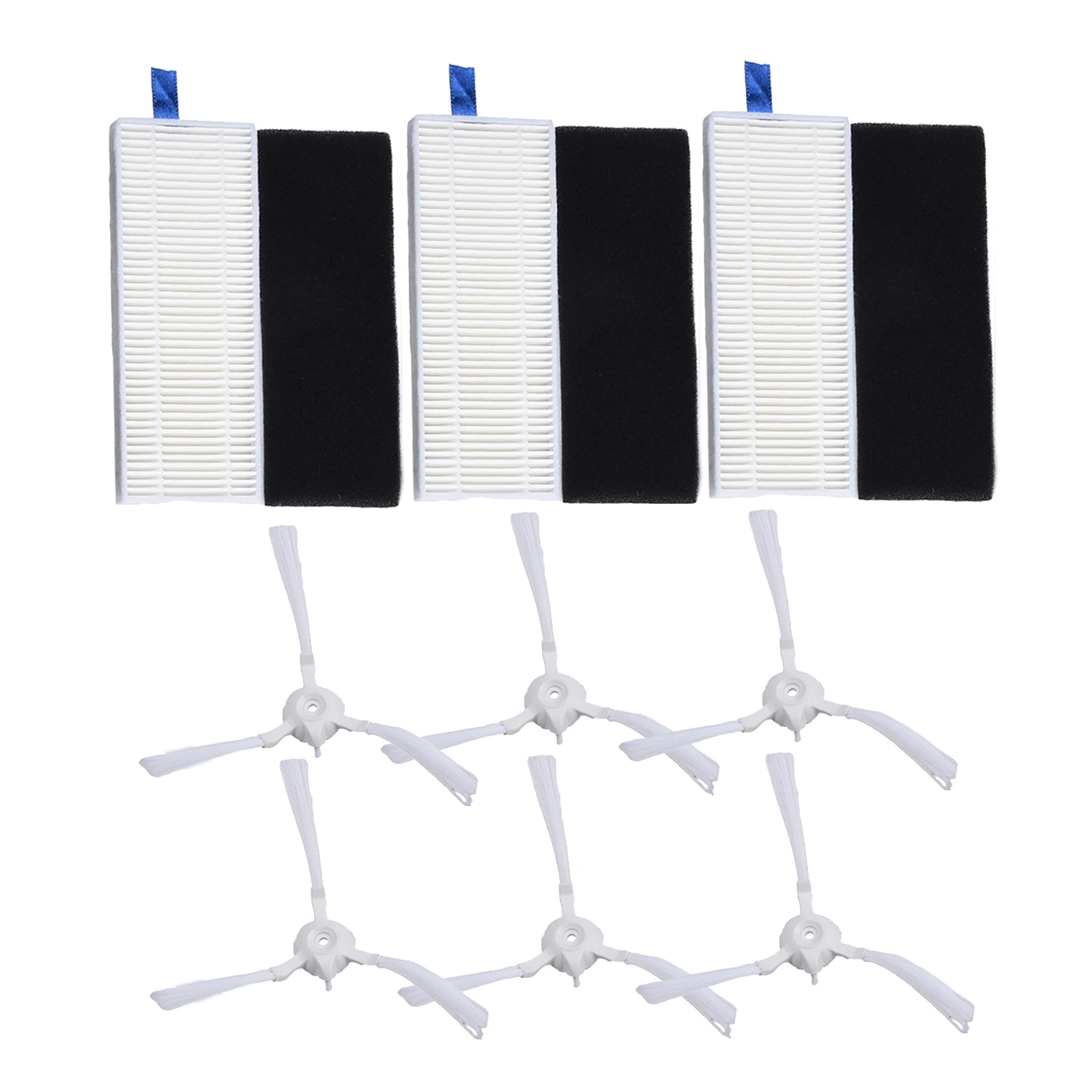 Vacuum Cleaner Sponge Filter Side Brushes Kit For Explorer Serie 40 Sweeper Accessories Filter Replaceable Household