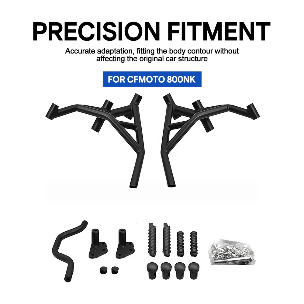 For Spring Breeze 800NK Motorcycle Side Frame Guard Cover Frame Protection Fairing Pane Anti-fall Crash Bar Bumper