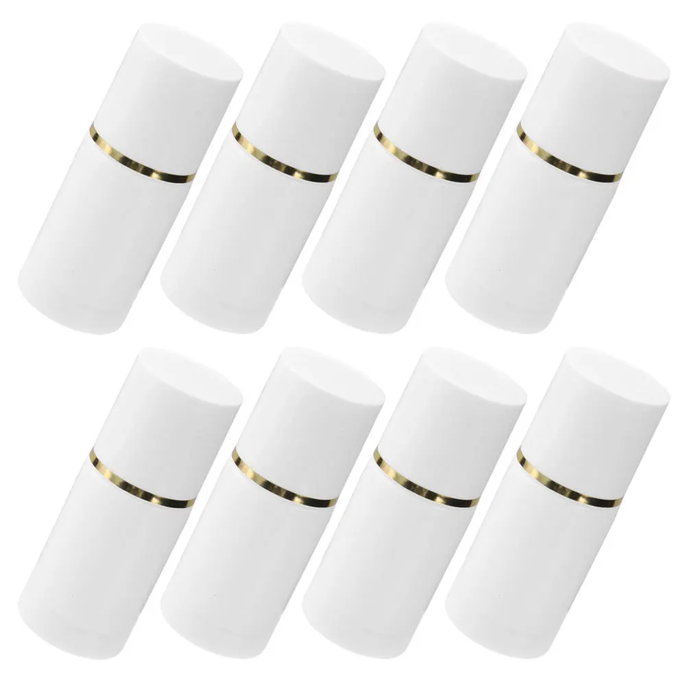 

8pcs Roll-On Bottle Sponge Head Reusable Liniment Applicator For Perfume Essential Oil Travel Refillable Sub Containers