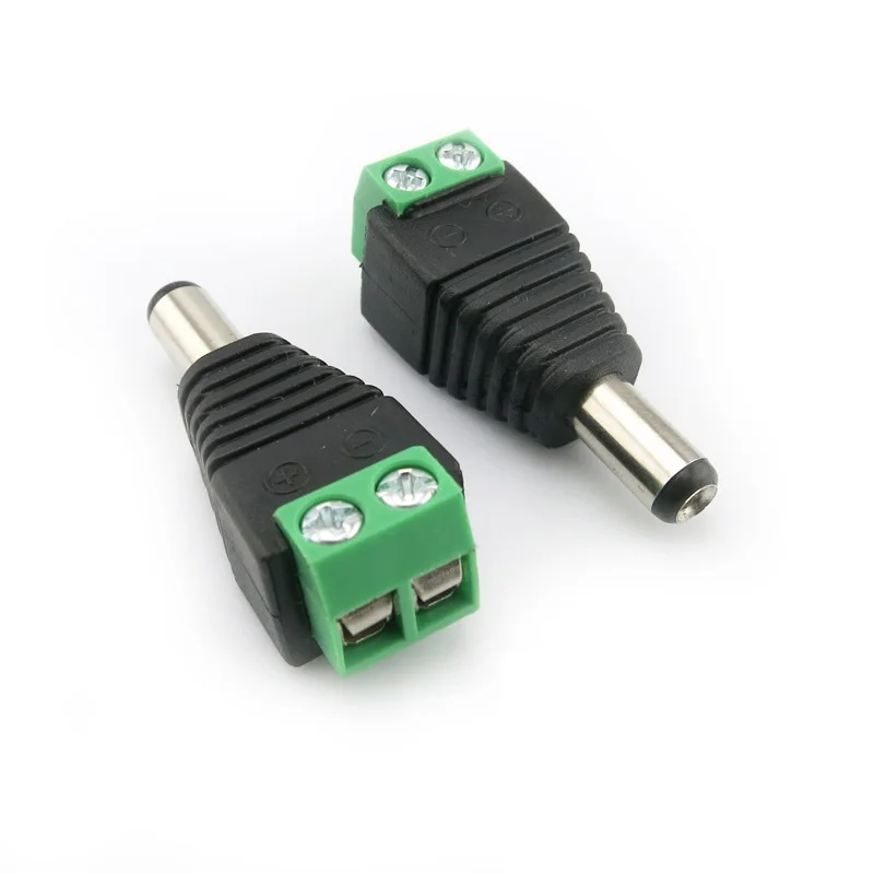 Złącze DC Adapter wtyczki zasilania Kamery CCTV 2,1 mm x 5,5 mm Żeńska męska wtyczka zasilania DC Złącze męskie Gniazdo wtykowe — zdjęcie 5
