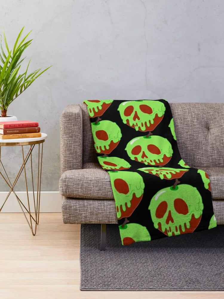 Poison Apple Throw Blanket Blanket For Decorative Sofa Picnic Blanket