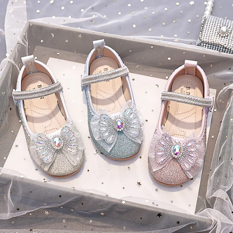 Strass-Haken-und-Schlaufen-Mädchen-Mary-Jane-Schuhe für Partys, Hochzeiten, Shows, elegante, süße Prinzessinnenschuhe – Detail 16