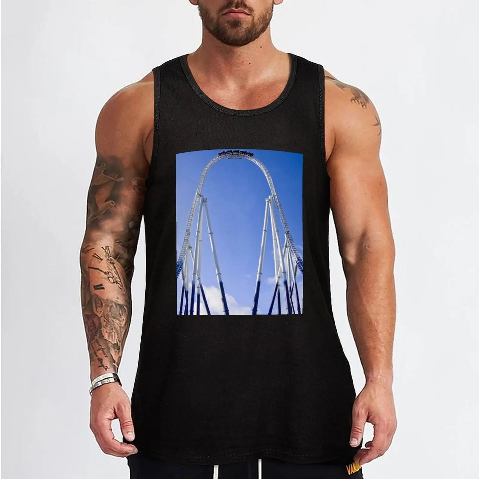 Stealth - Thorpe Park Tank Top Men's gym t-shirt T-shirt for fitness gym for men summer clothes man 2025