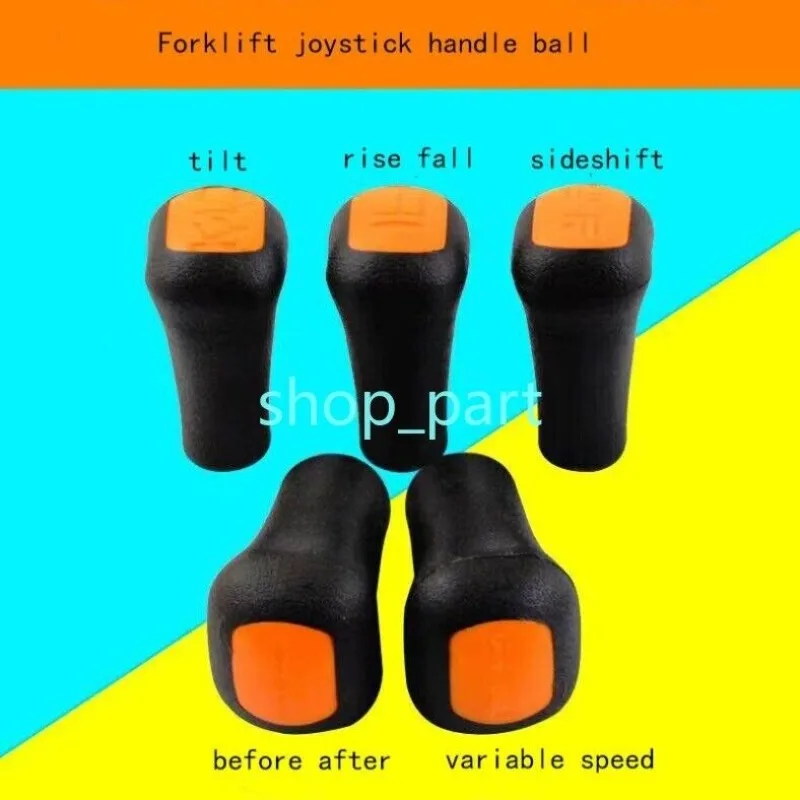 Empilhadeira Tilt Joystick Handball, Levante a Cabeça do Punho, Shift Ball Tooth, M10 * 1.5, 5 Pcs