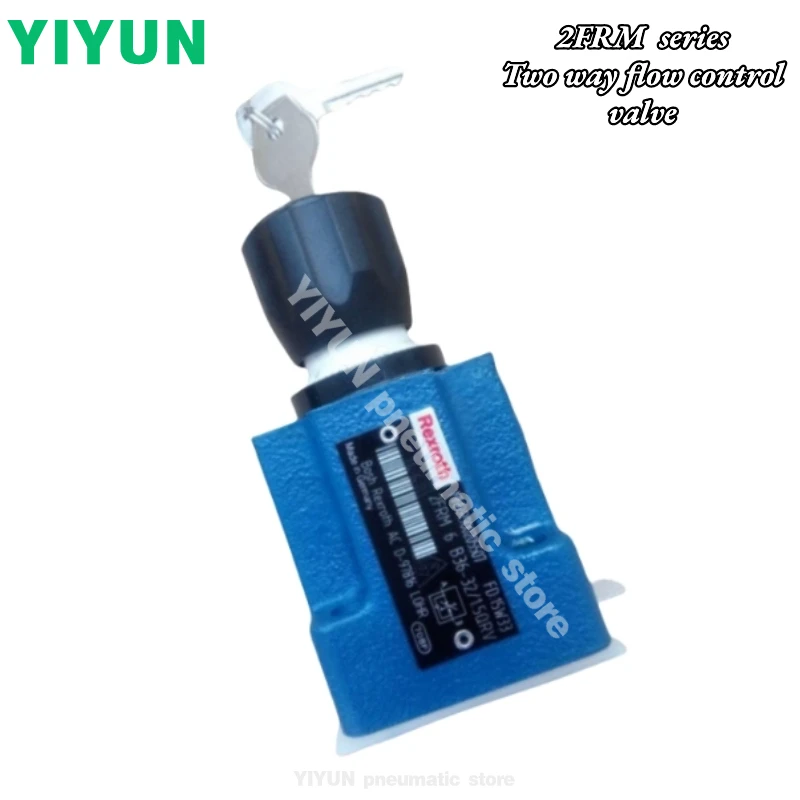 2FRM6B36-34/25QMV,YIYUN pneumatic component,Two way flow control valve, speed control valve,2FRM6,2FRM10,2FRM16 series