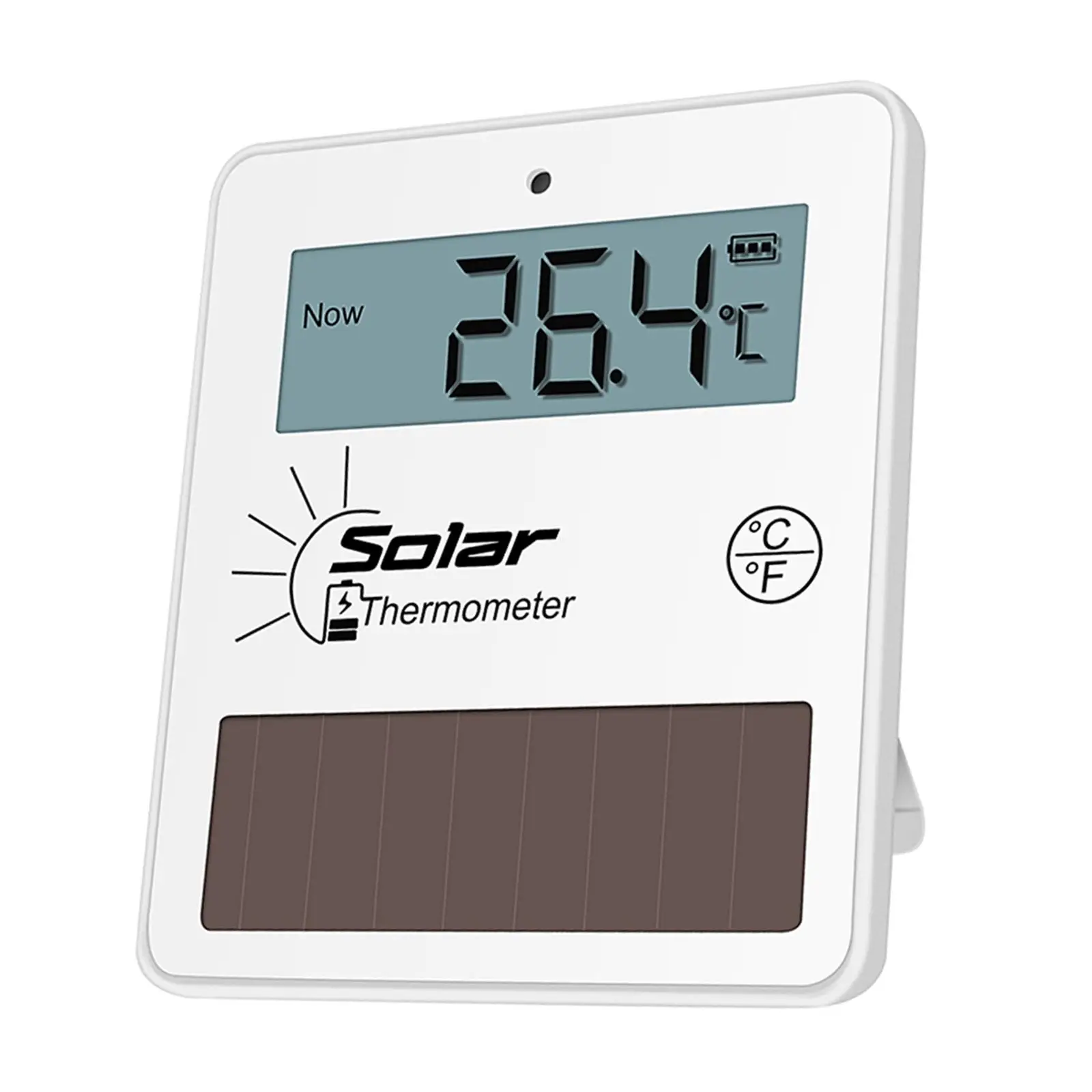 

Уличный и комнатный термометр на солнечной батарее для офиса, холодильника, двери, рабочего стола, склада, спа-салонов