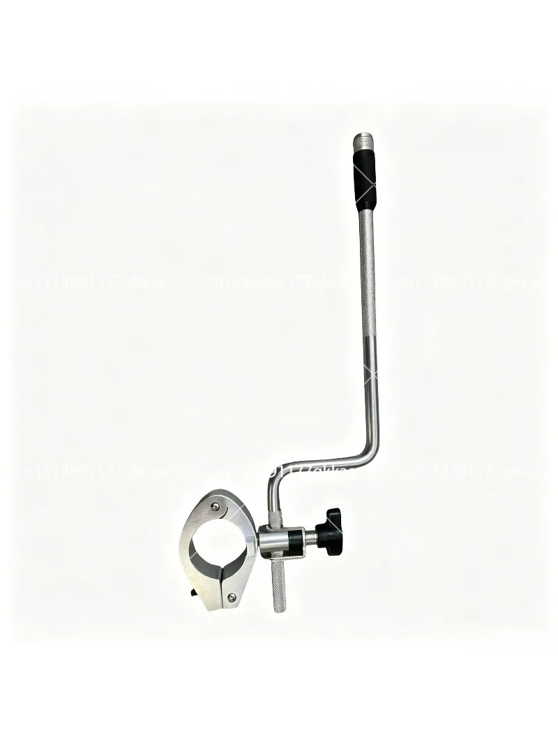 All-in-One Drum Mount: Tom Cymbal Holder & Bass Drum Mic Clip, Easy to Install Multi-Functional Drum Hardware Accessories