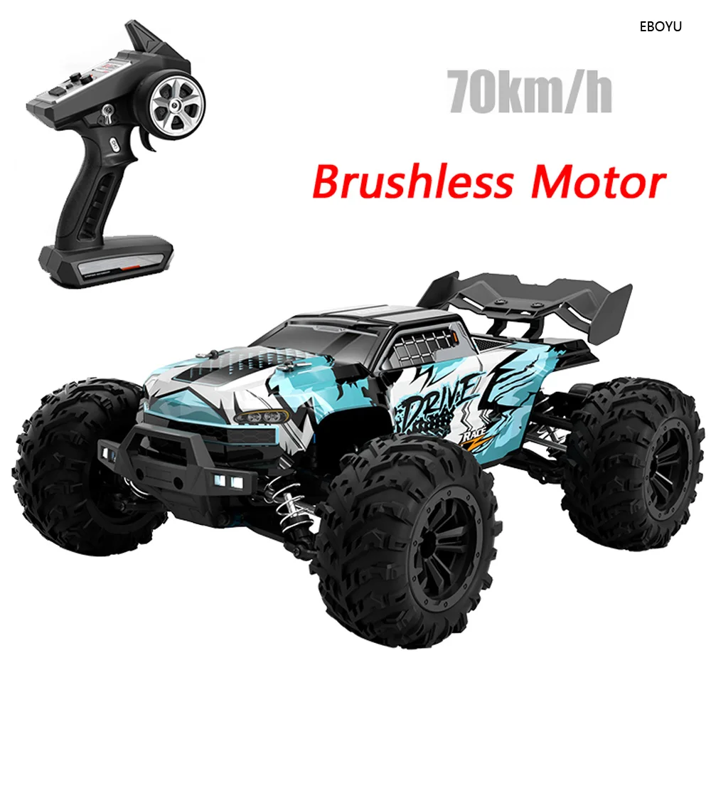 

EBOYU 16101PRO Brushless Motor RC Car 2.4G 4WD High Speed1:16 RC Racing Car Climbing Car Drift Off Road Vehicle Truck Gift Toys