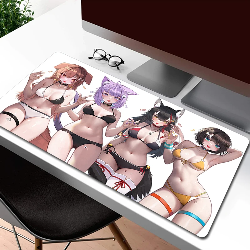 

Sexy Big Boobs HD Print Mouse Pad Hentai NSFW Rubber Mouse Mat Anime Girl Non-Slip Large Mousepad Nude Ass Locking Edge Desk Mat