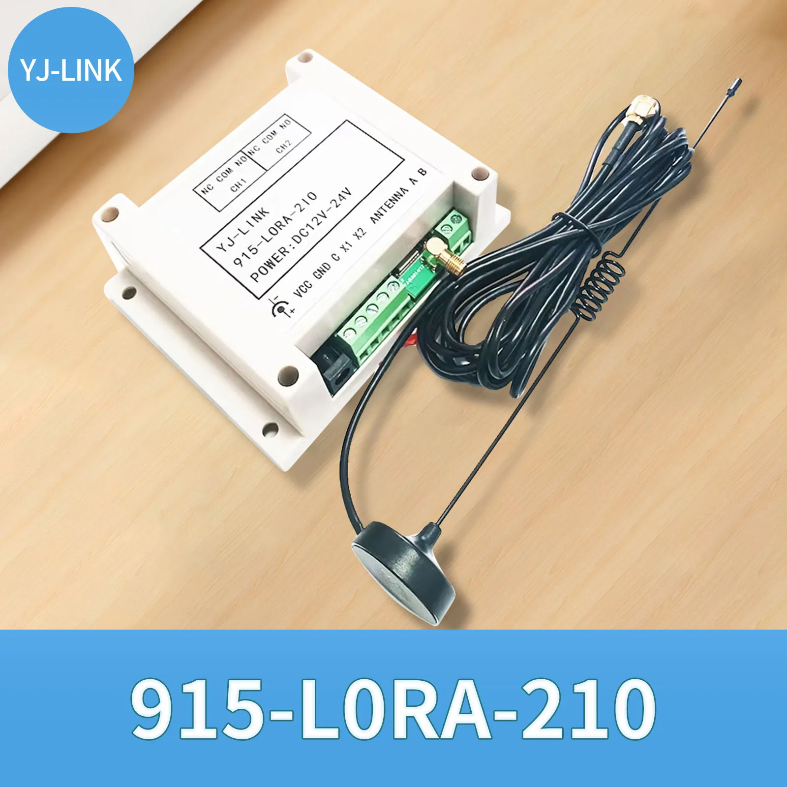 

915 МГц, 868 МГц, 2 канала, контроллер дистанционного ввода-вывода Lora, модуль реле точки-точка беспроводной передачи
