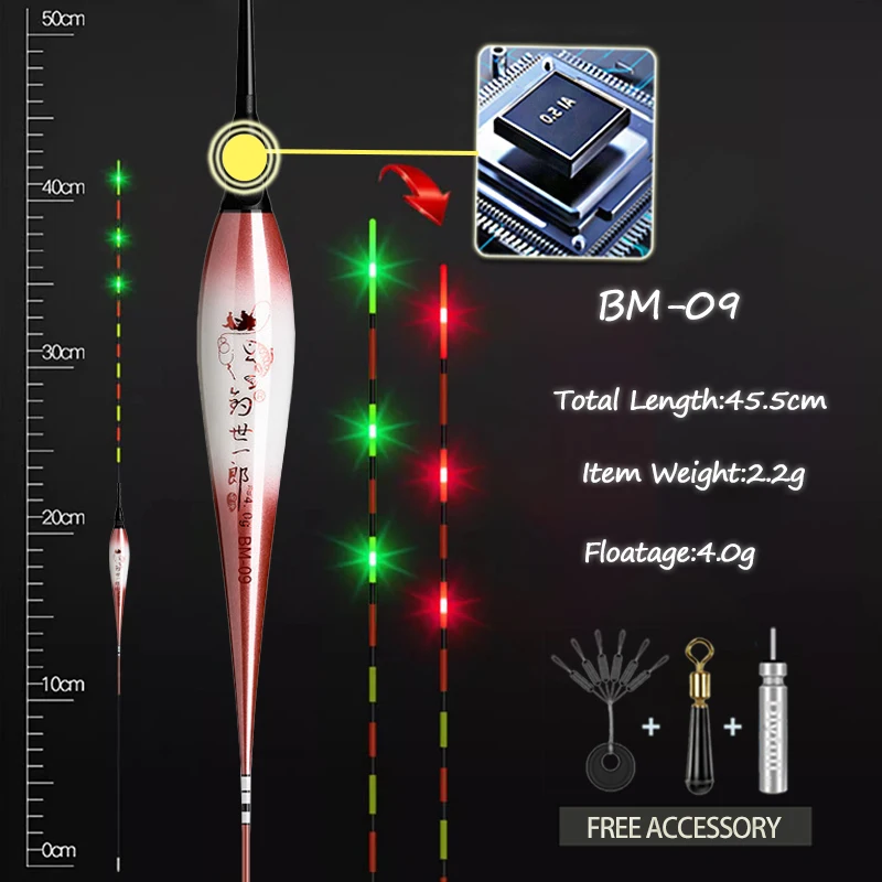 Рыболовные поплавки с жестким дрейфом CR425, датчик гравитации, умная микросхема, встроенный светодиодный электрический светящийся цвет, меняющие аксессуары для рыбалки Рыболовные поплавки с жестким дрейфом CR425, датчик гравитации, умная микросхема, встроенный светодиодный электрический светящийся цвет, меняющие аксессуары для рыбалки